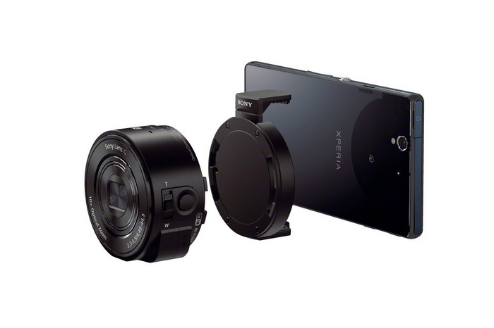 索尼 Sony 发布全新 Cyber-Shot DSC-QX100 与 DSC-QX10 镜头式相机