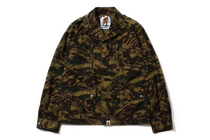 A Bathing Ape 2013秋冬 LIZARD 军事迷彩夹克