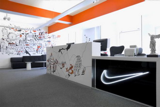 Rosie Lee 为 Nike 重新打造伦敦总部