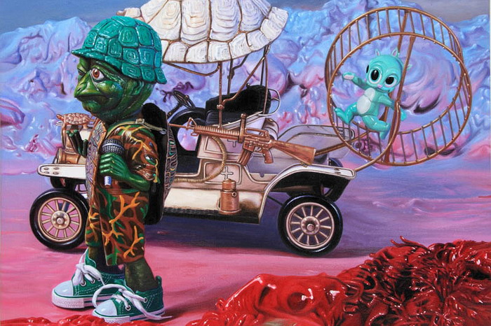 Ron English「Popagandistan」画展于 Corey Helford 画廊开幕