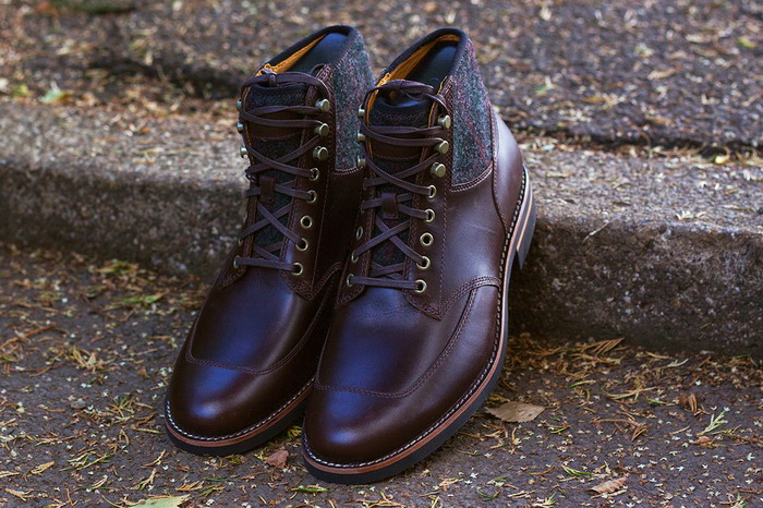Woolrich × Timberland 2013秋季 Abington Boot 联名靴款