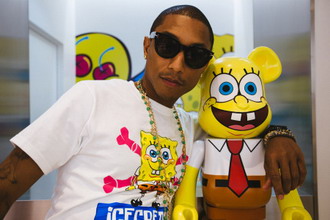 Pharrell 亲自讲解 SpongeBob SquarePants for ICECREAM 2013 联名系列
