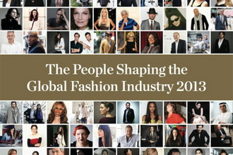 由 Business of Fashion 评选出的《The BoF 500》时尚界最具影响力 500 人榜单