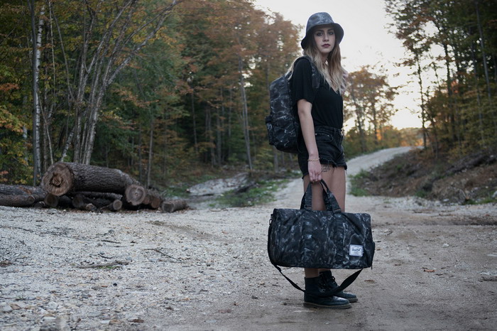 Raised by Wolves × Herschel Supply Co. 2013秋冬「Black Water Camo」系列包款配件