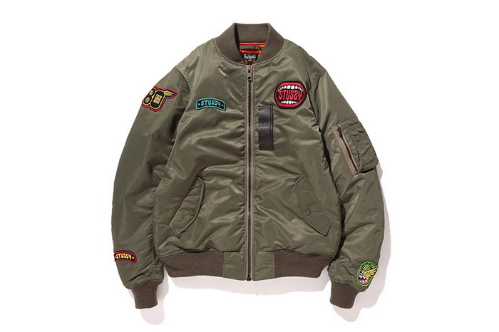 Stussy × Schott 2013秋冬联名 Aviator Jacket 飞机夹克