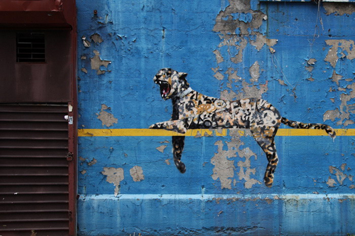 Banksy 艺术企划「Better Out Than In」最新作品「Bronx Zoo」