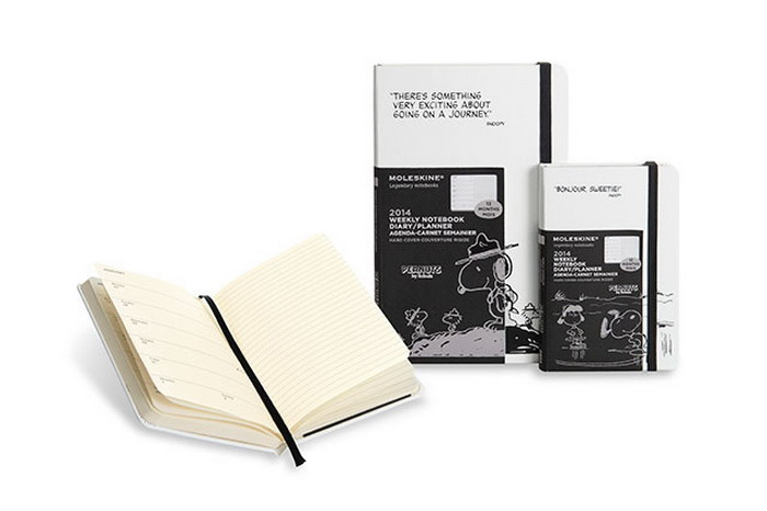 Peanuts × Moleskine 2014 笔记本系列