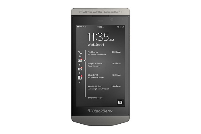 BlackBerry & Porsche Design 携手打造 P'9982 智能手机