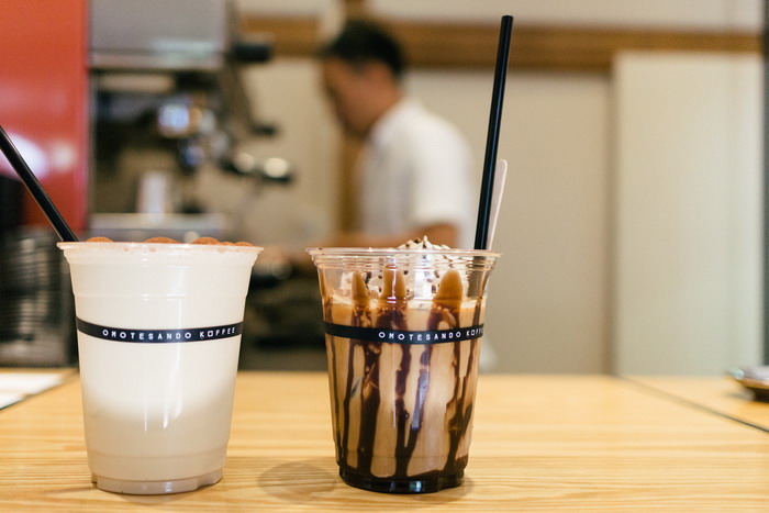 静享 Omotesando Koffee 的咖啡时光
