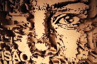Vhils 最新艺术创作「Contraste」