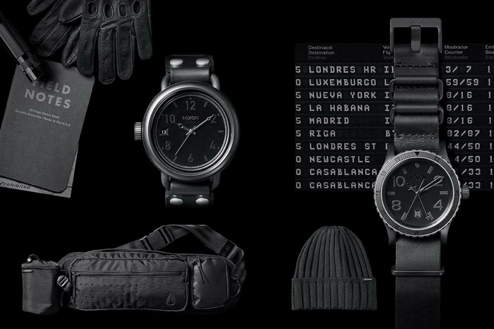 Nixon Japan 2013 假日季「All Black」别注系列
