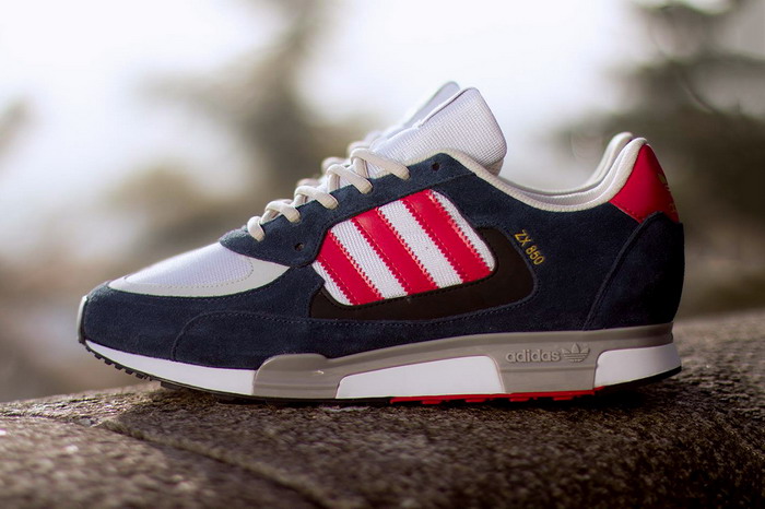 adidas Originals ZX 850 New Navy/Running White/Red 配色鞋款