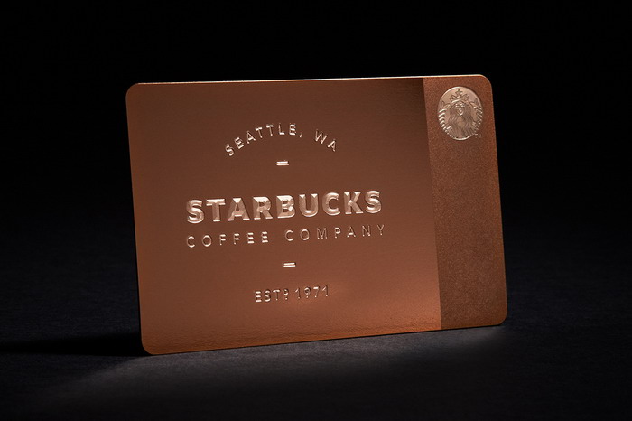 Starbucks 与 Gilt 联手推出限量版礼品金卡