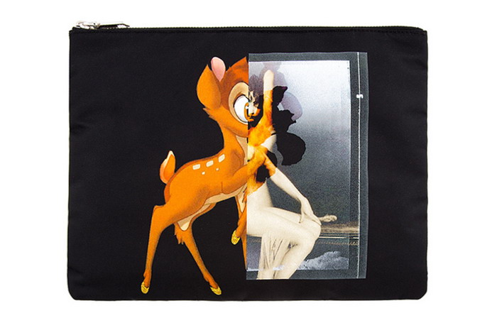 Givenchy 黑色印花手包