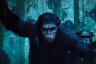 电影《Dawn of The Planet of The Apes》官方预告片
