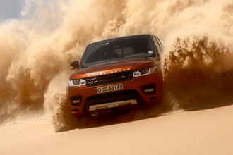 2014 款路虎揽胜运动版 Range Rover Sport 打破「Empty Quarter」赛段记录