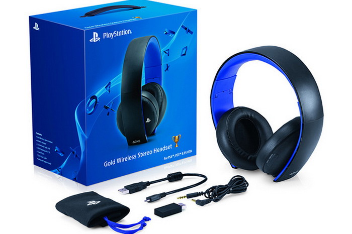 PlayStation 4 更新支持 Pulse 耳机，同时带来全新的 Gold Wireless Headset