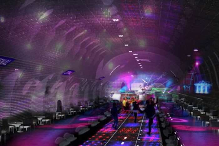 巴黎废弃地铁站 “Ghost Stations” 再利用计划，月台变身餐厅、剧院、游泳池