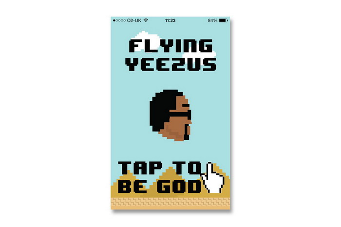 Kanye West 手机游戏「Flying Yeezus」