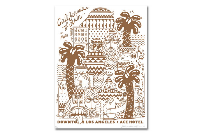 Steven Harrington × Ace Hotel 联名限量画作