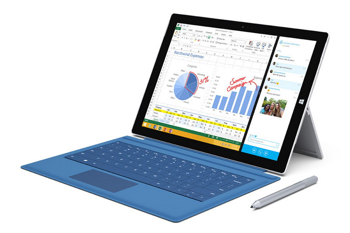 微软 Microsoft 发布全新 Surface Pro 3 平板电脑