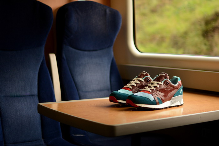 细览 Hanon × Diadora N.9000 联乘鞋款「Saturday Special」
