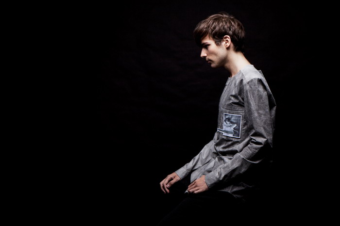 Damir Doma Grey SALIX 圆领衬衫