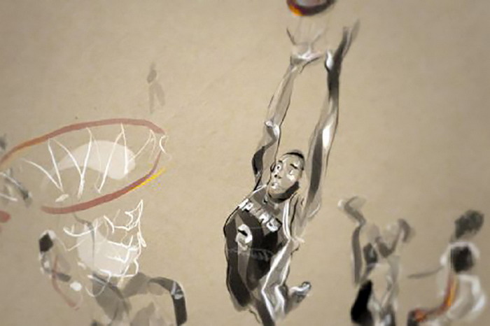 Richard Swarbrick 创作 2014 NBA 总决赛进球回顾影片