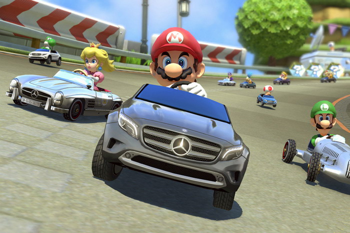 赛车游戏《Mario Kart 8》提供 Mercedes-Benz 座驾之选