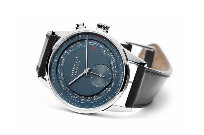 NOMOS True Blue Zurich Weltzeit 腕表
