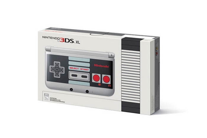 任天堂推出 NES 风格的 3DS XL 特别版掌上游戏机