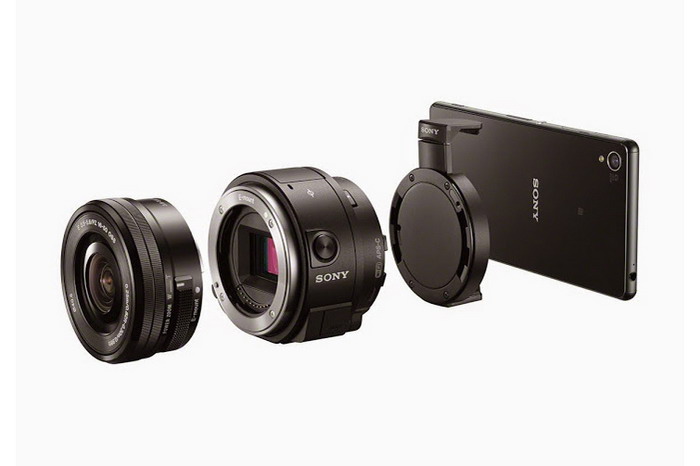 索尼 Sony 发布全新镜头式相机 QX1 & QX30