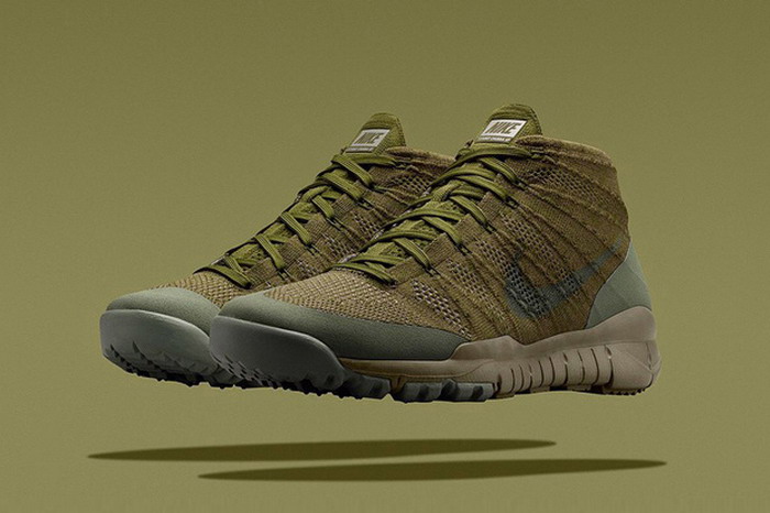 Nike Flyknit Trainer Chukka SFB 全新配色设计鞋款