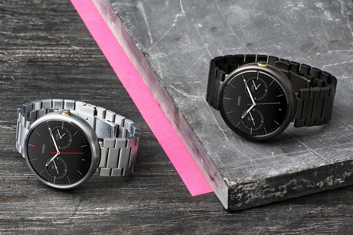 摩托罗拉 Moto 360 新增金属表带选项