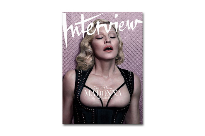 Madonna 担纲《Interview》特刊「The Art Issue」封面人物
