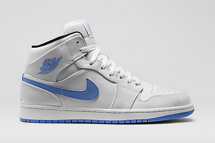 Air Jordan 1 Mid「Legend Blue」配色鞋款