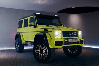 奔驰 Mercedes-Benz 发布 G500 4x4 性能宣传影片
