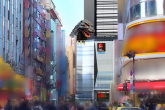 哥斯拉酒店将于四月现身日本新宿！