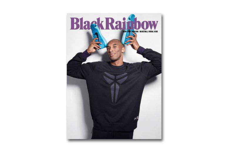 Kobe Bryant 出镜 BLACKRAINBOW 篮球主题特刊封面