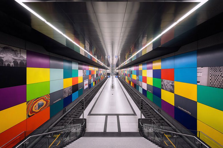 摄影师 Nick Frank 通过镜头展示独特地铁站设计