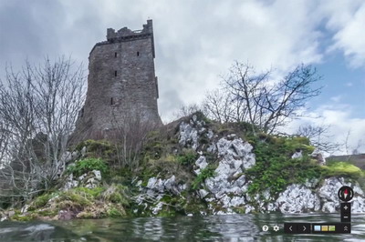 通过 Google Street View 探索尼斯湖