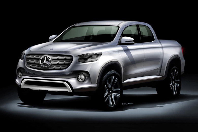 奔驰 Mercedes-Benz 将以日产 Nissan NP300 为原型推出首款皮卡车款
