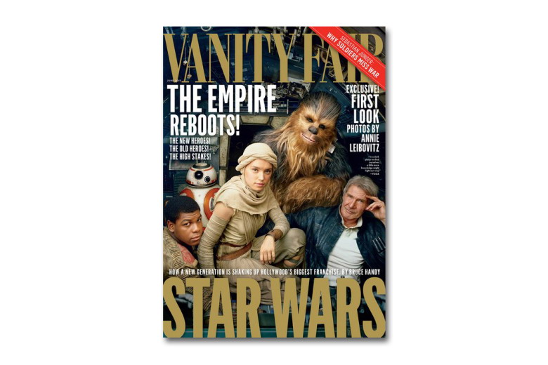 《Vanity Fair》6 月刊封面故事曝光《星球大战 7：原力觉醒》人物造型