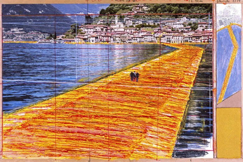 Christo 将于意大利打造全新艺术装置「Fabric Piers」