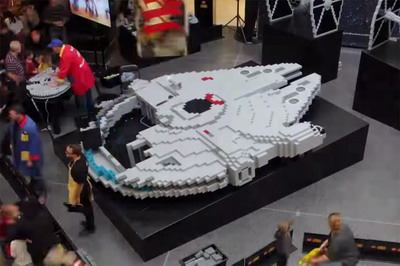 世上最大型的 LEGO 版千年隼号