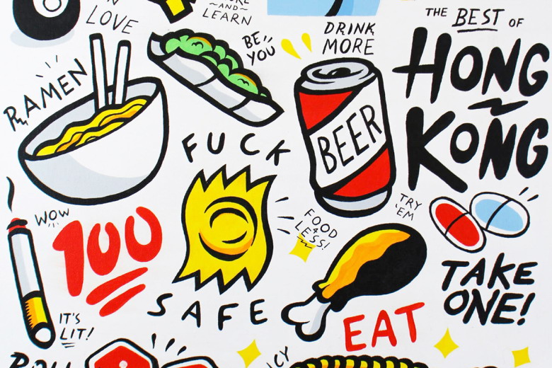 Aaron Kai「Vices」个人展览 @ Above Second Gallery