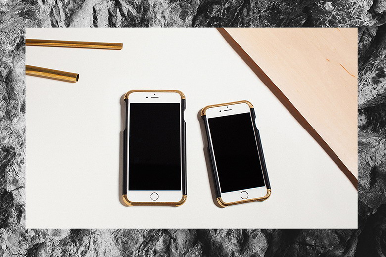 REVISIT 以建筑设计为灵感打造黄铜 iPhone 手机壳