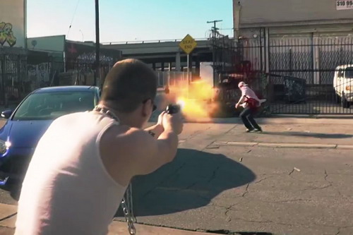 真人版《Grand Theft Auto V》短片