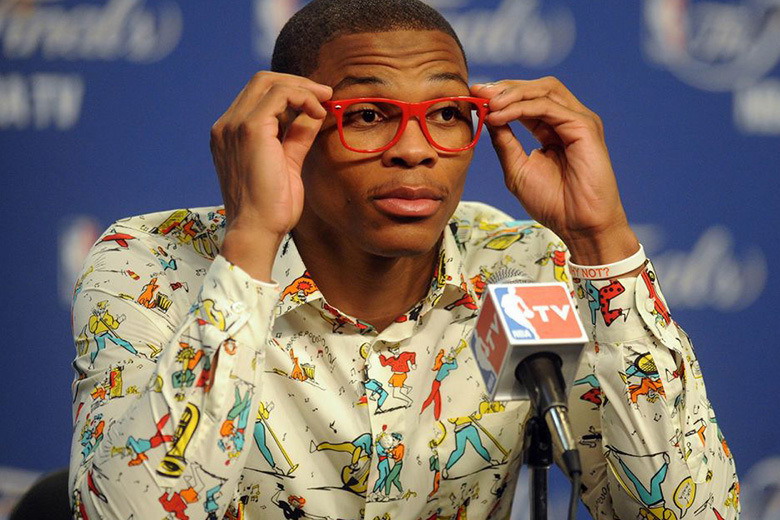 Russell Westbrook 为 NBA 球队打造高端时尚镜框