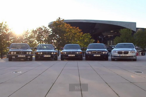 宝马BMW 7系家族5代同堂1977-2015(E23 - F01)